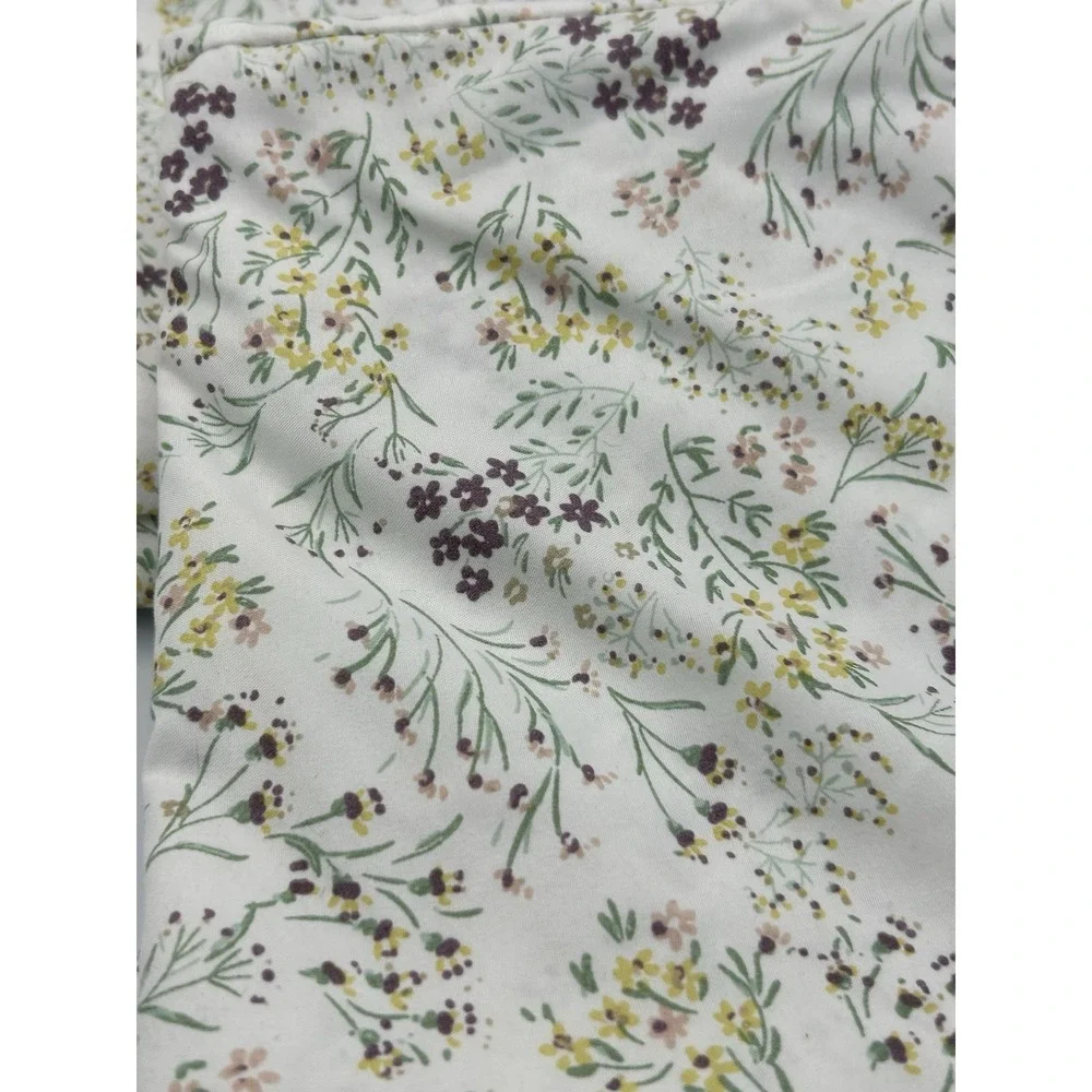 Vtg Full Size Sheet Set w/Pillow Cases Home Classics Floral Pastel Polyester